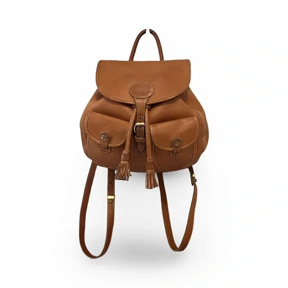 Dooney & Bourke Vintage Canyon Honey Leather Mini Backpack - Picture 3 of 15